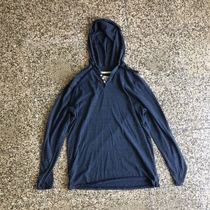Light weight navy blue hoodie size Large